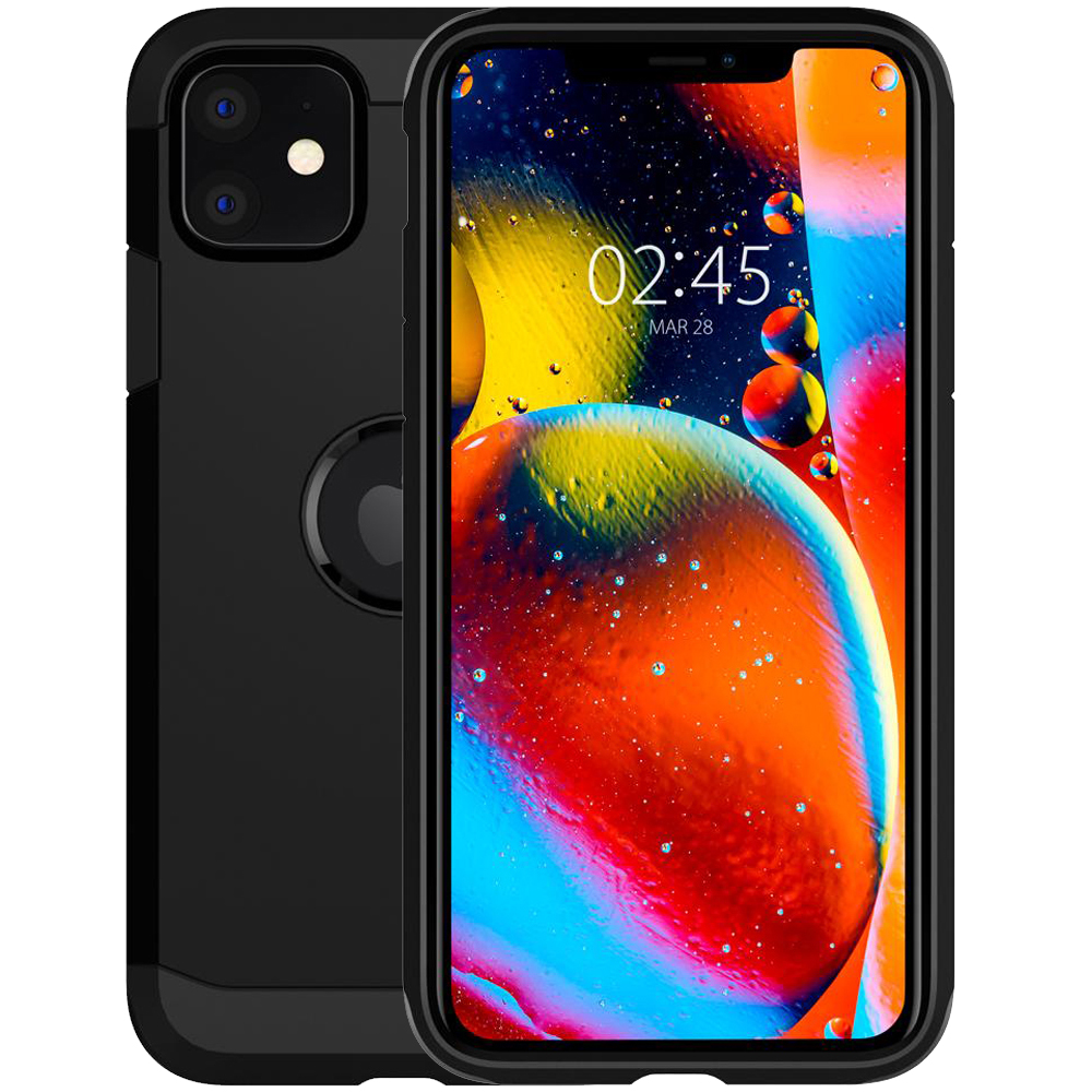 Etui Spigen Tough Armor iPhone 11, czarne Pancernik.eu 8809671010354